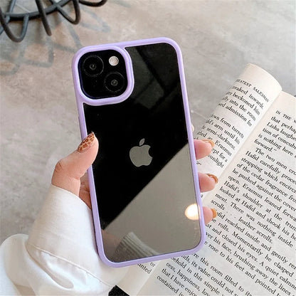 Shockproof Silicone Bumper Phone Case for iPhone 17, 16, 15, 14, 11, 12, 13 Pro Max, XS, XR - Transparent Protective Back Cover
